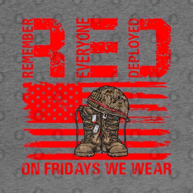 Remember everyone deployed red friday by Dreamsbabe